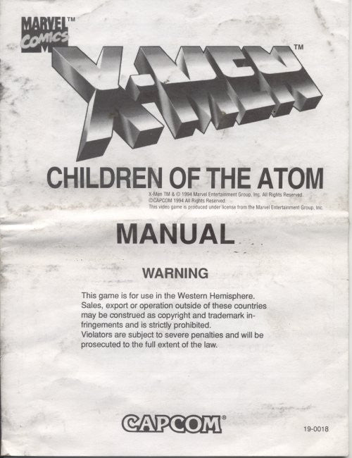 X-Men: Children Of The Atom