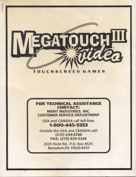 MegaTouch III