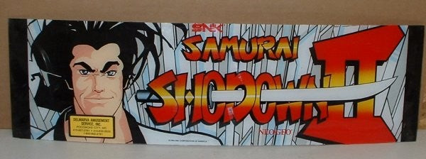 Samurai Shodown II Mini Marquee (Spanish)