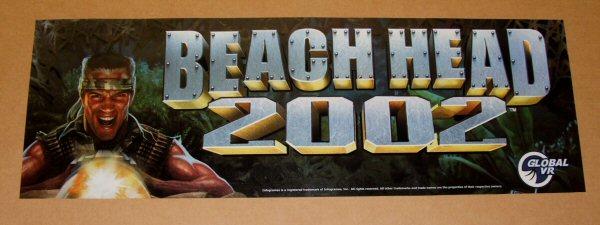 Beach Head 2002 Instruction Marquee