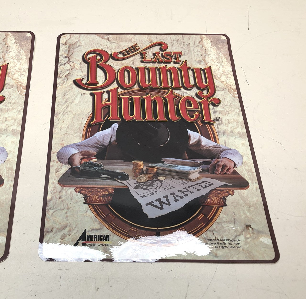 The Last Bounty Hunter NOS Sideart x 2