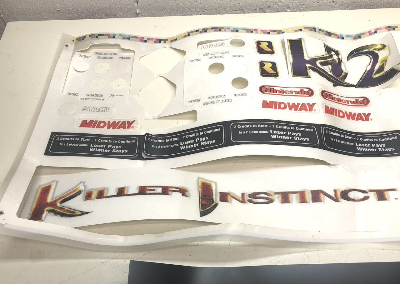 Killer Instinct 2 NOS CPO, Marquee, Art