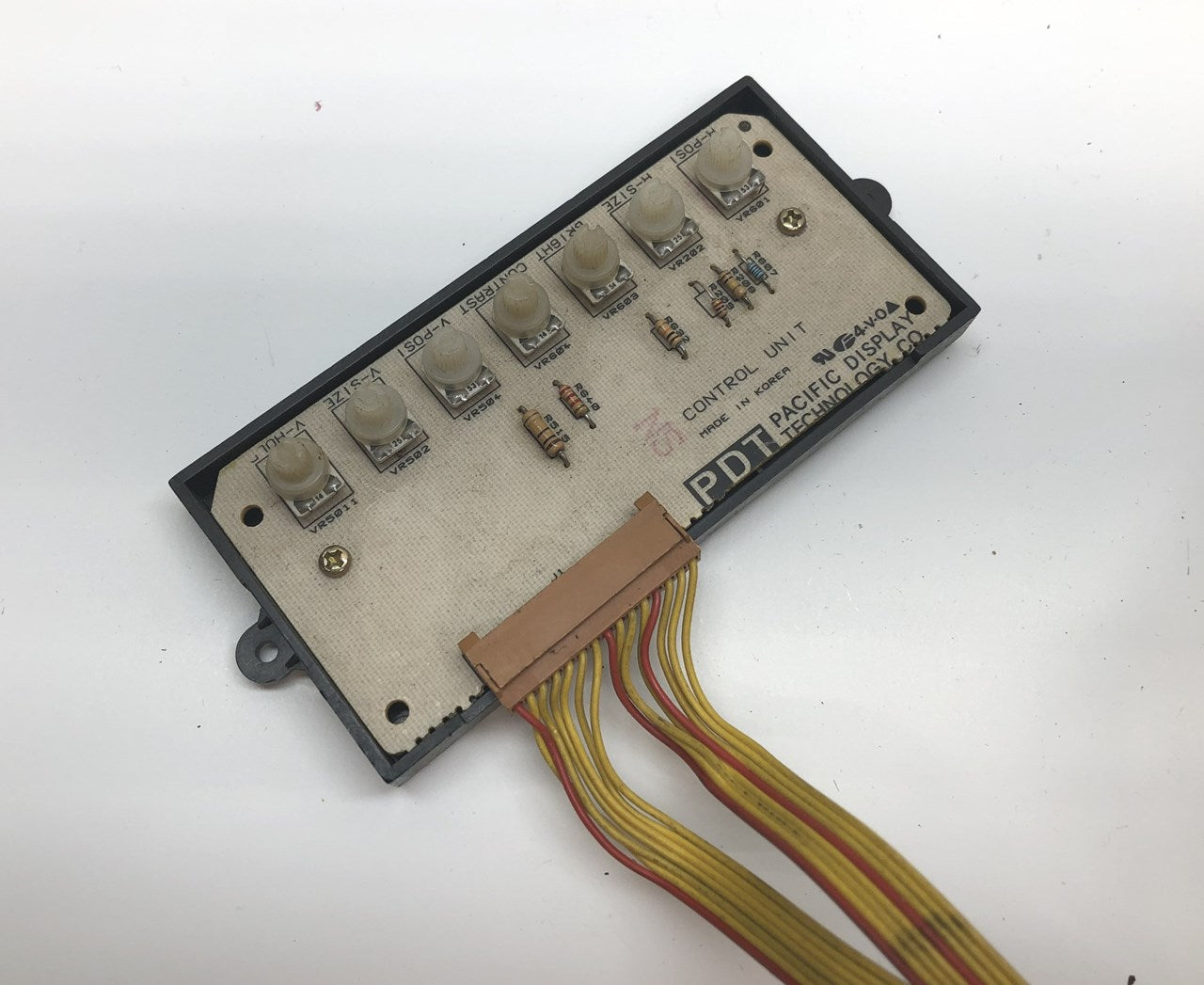 PDT Monitor Remote Adjustment Board