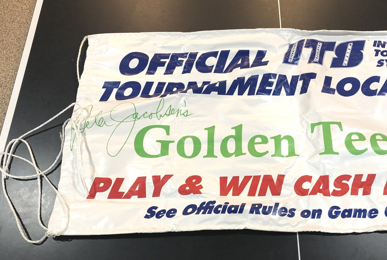 Golden Tee Fore Banner (NOS)