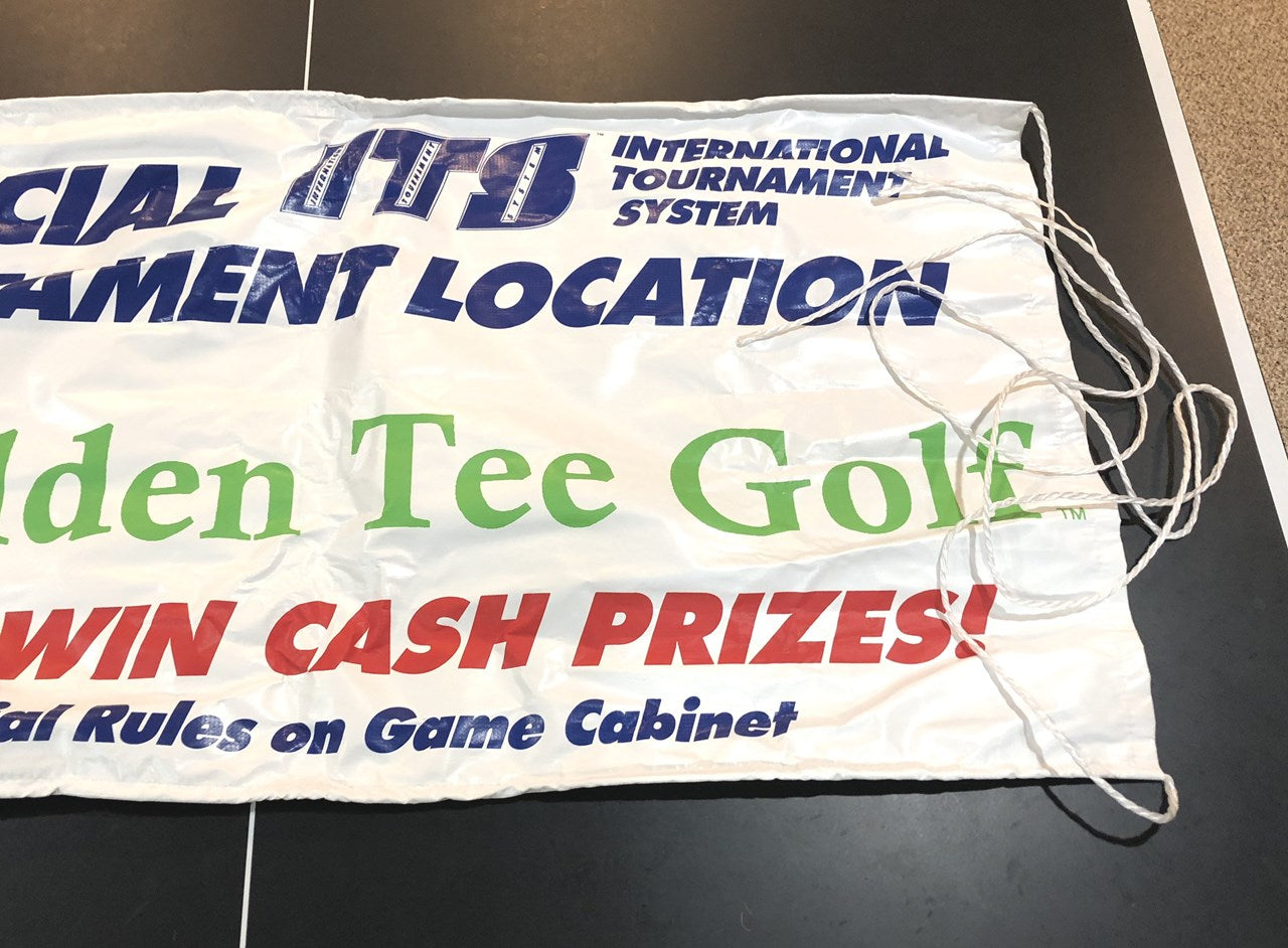 Golden Tee Fore Banner (NOS)