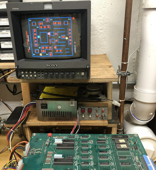 Super Pac-Man PCB, Working