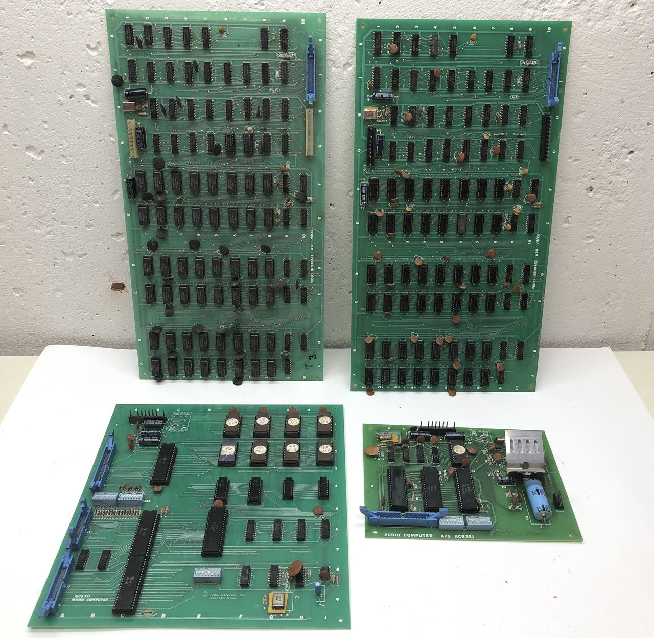 Killer Comet / Challenger / Megatack Centuri Board Lot