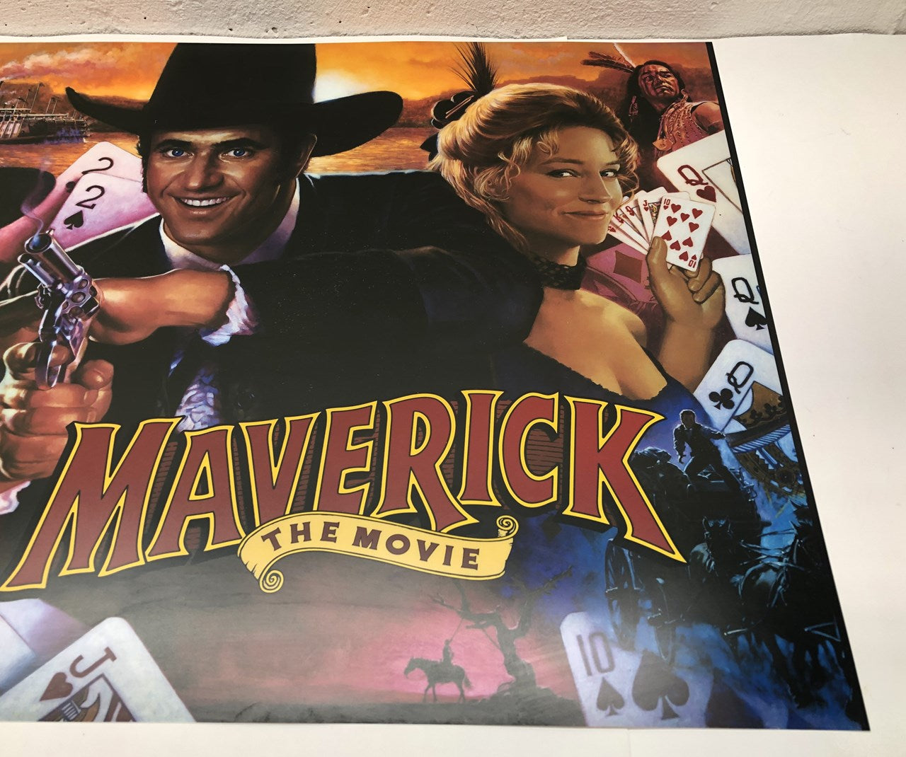 Maverick Pinball Translite (NOS)