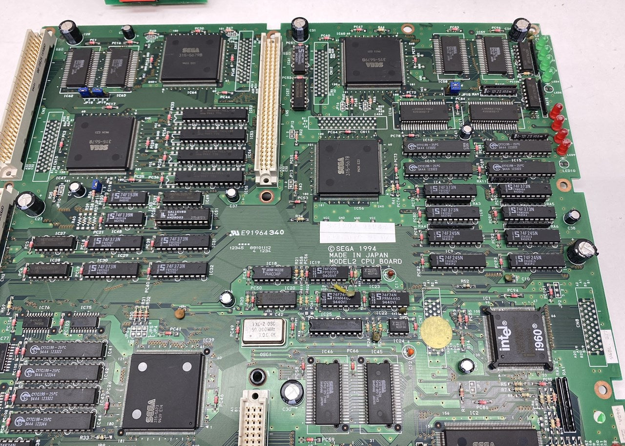 Daytona USA CPU and Rom Boards (Sega Model 2)