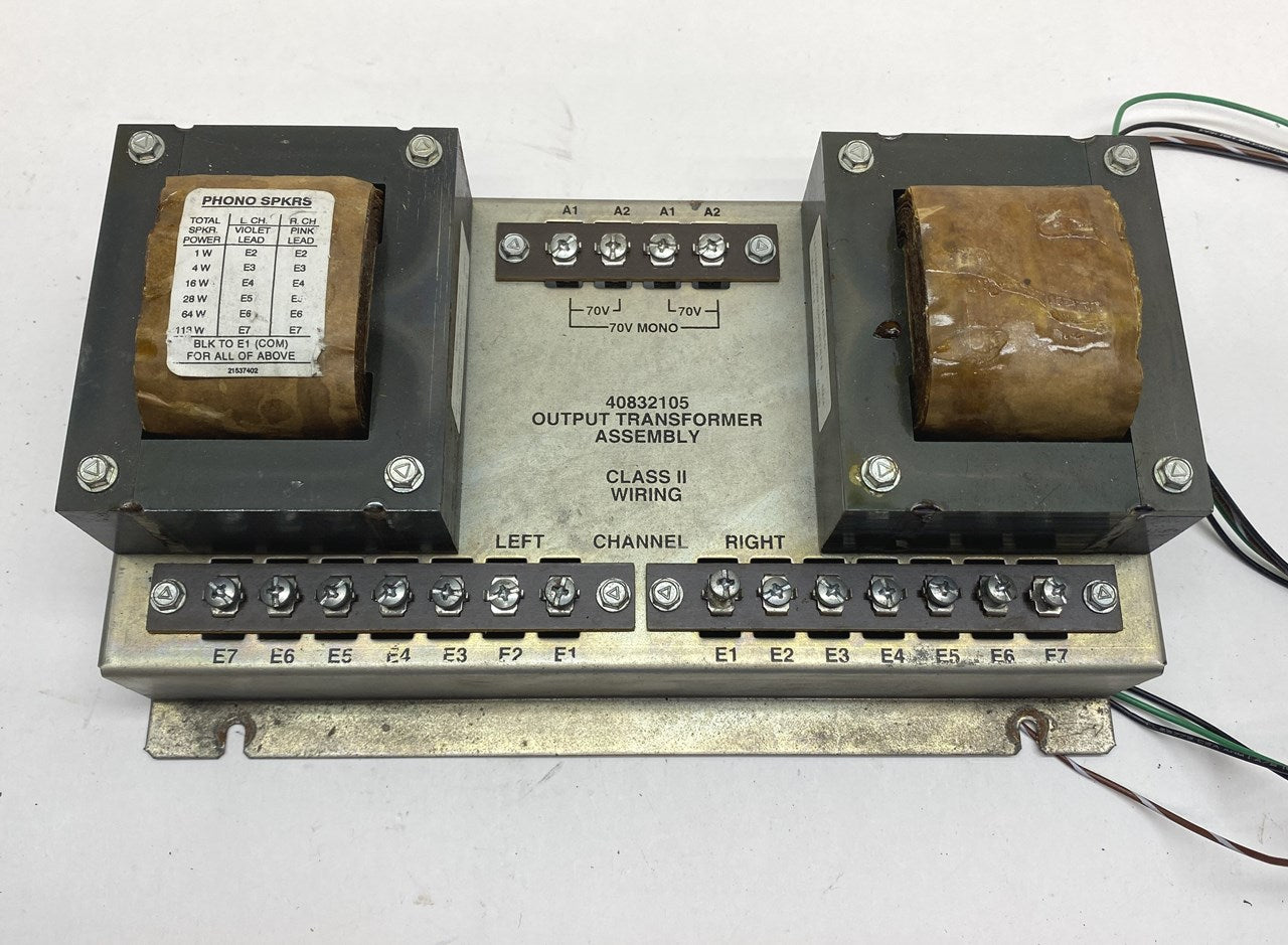 AMI Jukebox Output Transformer Assembly