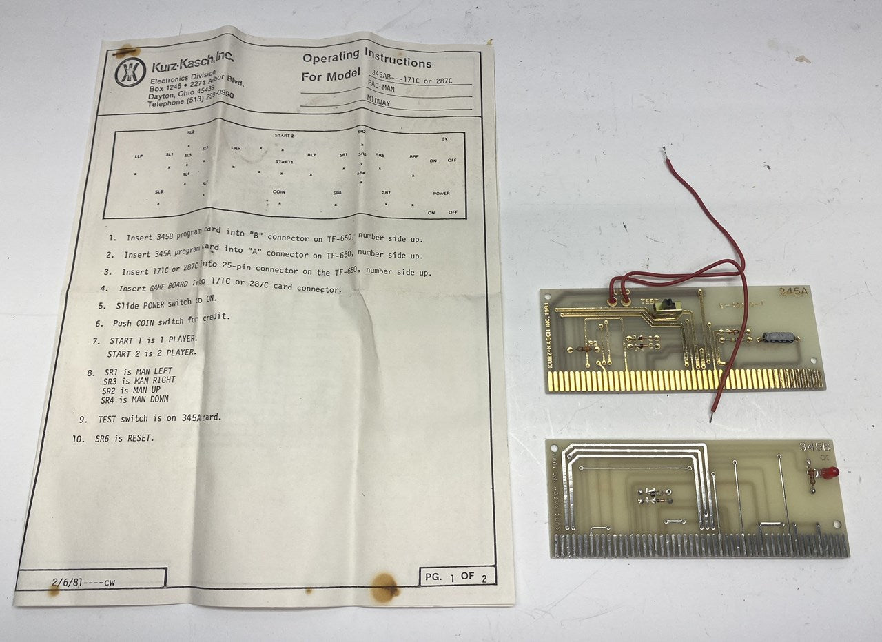 Kurz Kasch 345A and 345B (Pac-Man)