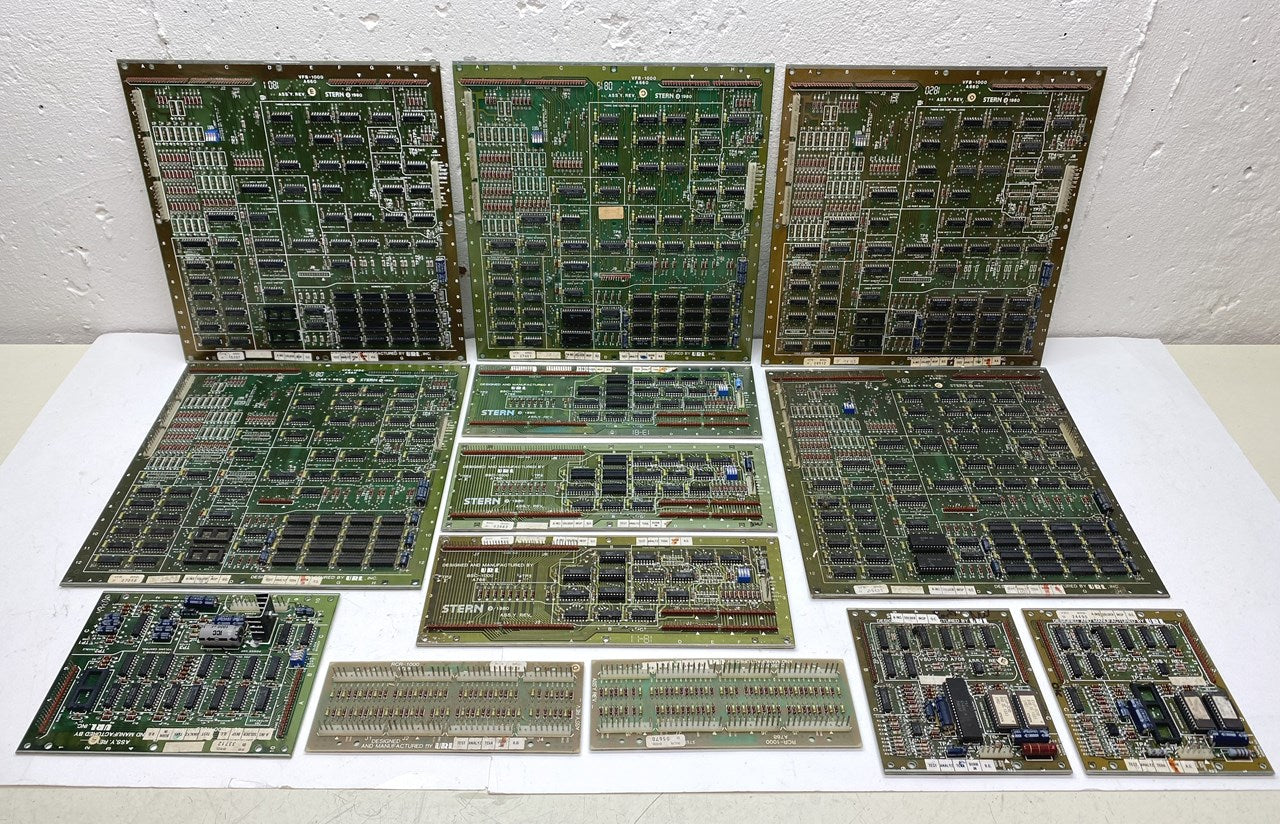 Berzerk / Frenzy Fixer Upper Board Lot x 13