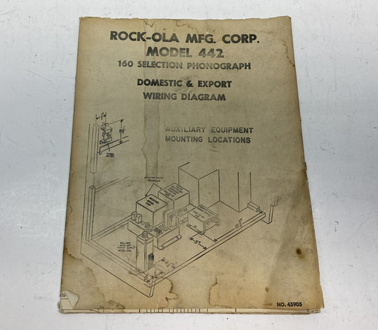 Rock-Ola 442 Wiring Diagram