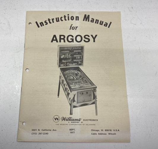 Argosy Instruction Manual