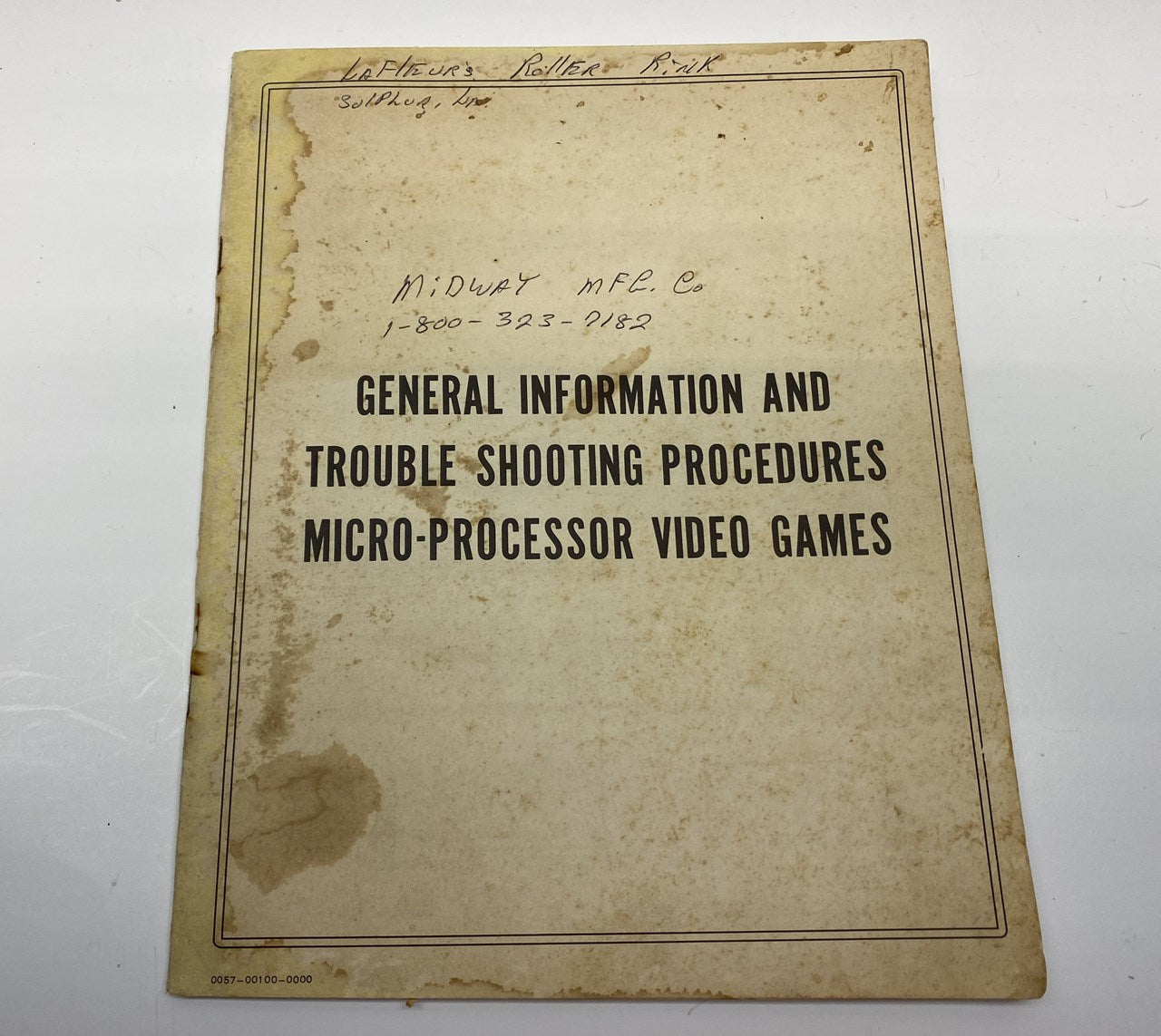 General Information and Troubleshooting Procedures for Video Games