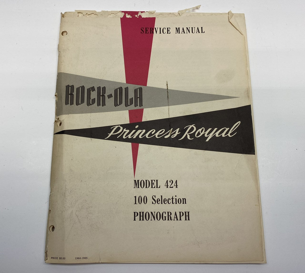 Rock-Ola 424 Princess Royal Service Manual