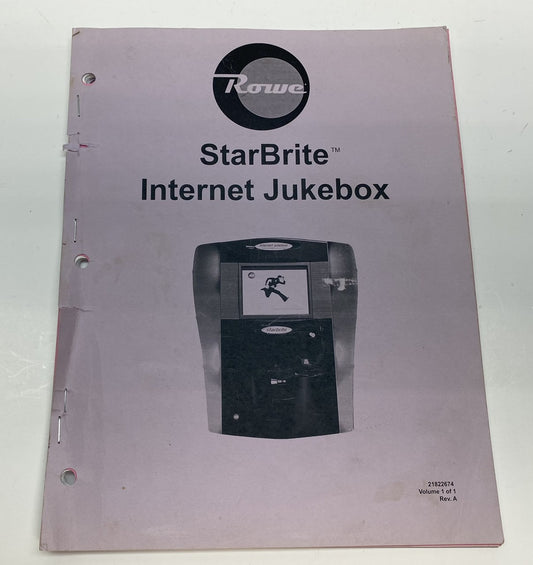 Rowe StarBrite Internet Jukebox