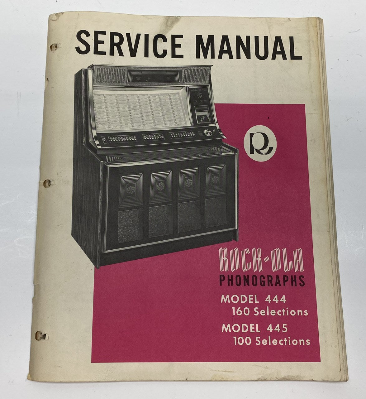 Rock-Ola 444 and 445 Service Manual