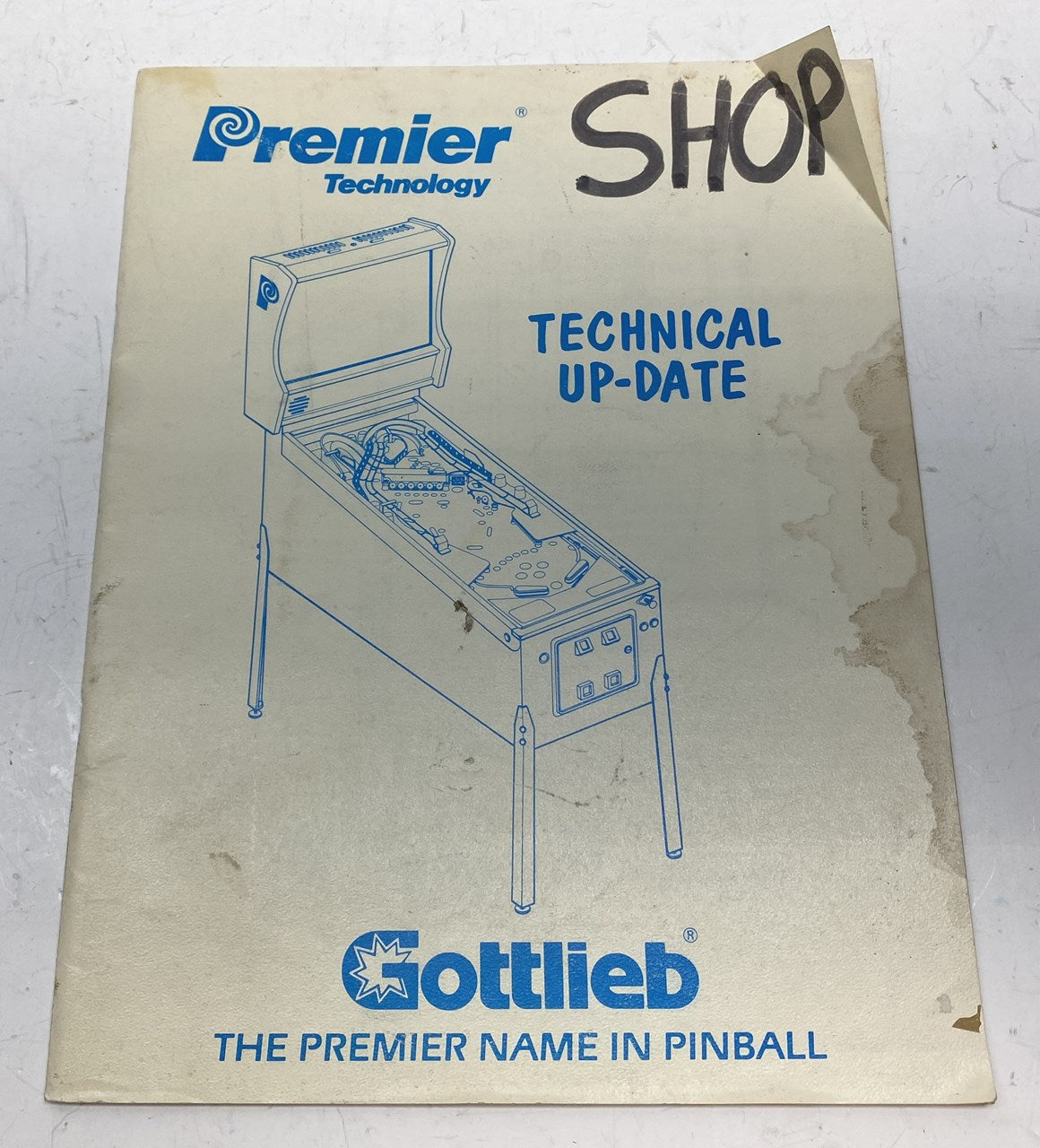 Gottlieb Premier Technical Update Manual