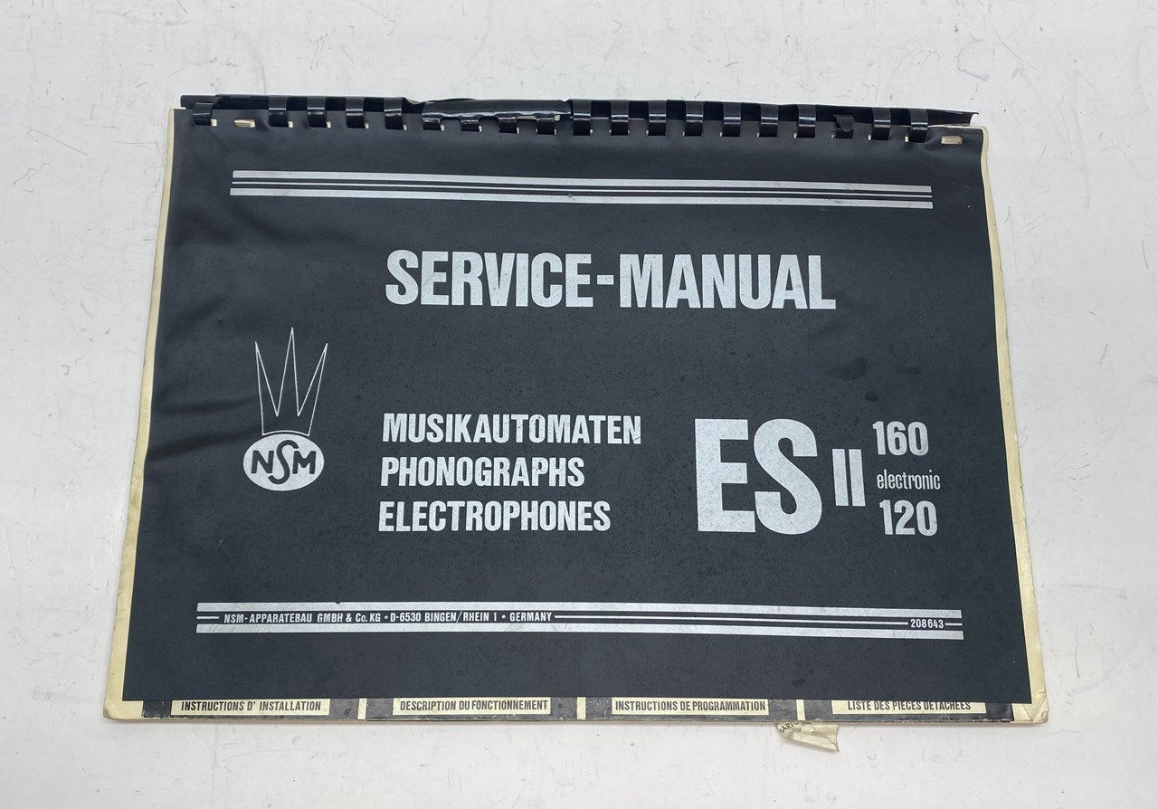 NSM ES II Service Manual