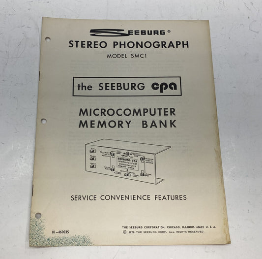 Seeburg SMC1 Microcomputer Memory Bank