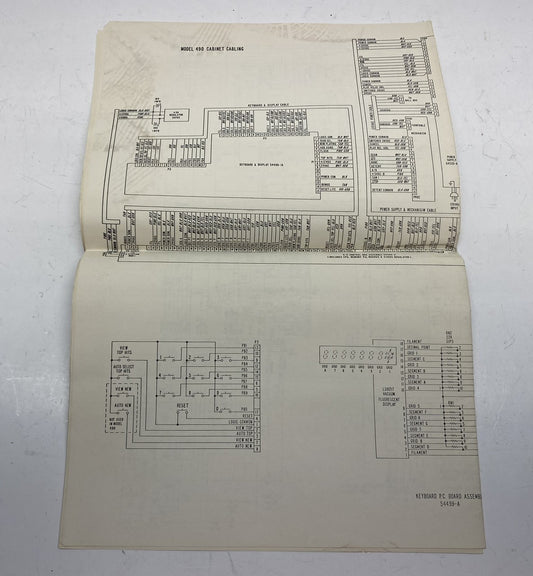 Rock-Ola 490 Schematics / Wiring Diagram