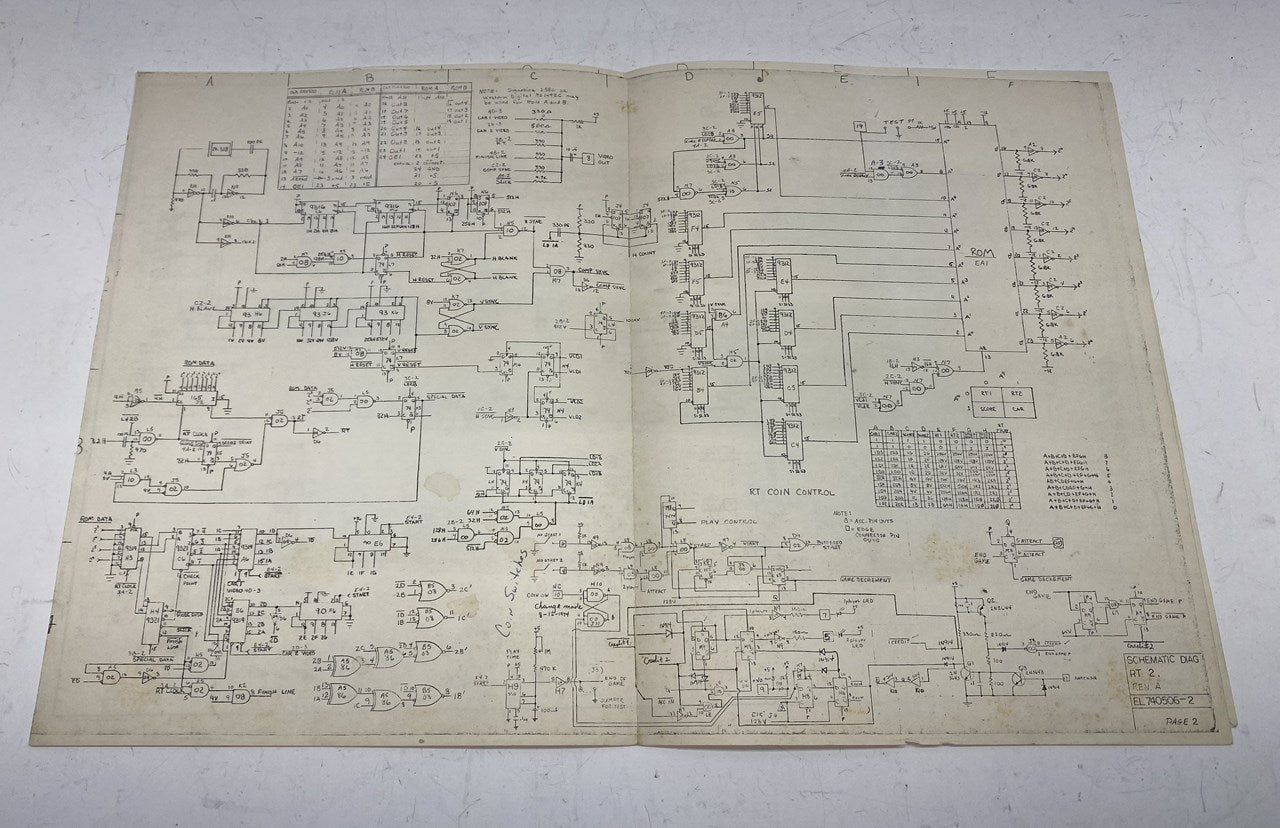 Twin Racer Schematics