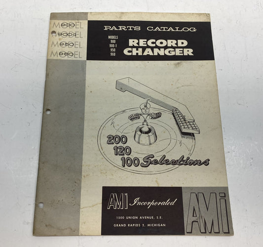 AMI 900-960 Record Changer Parts Catalog