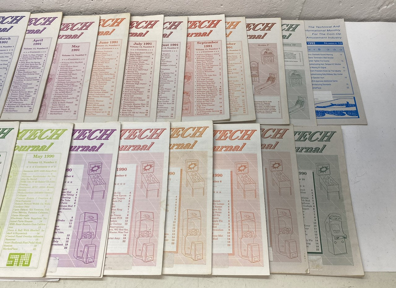 Star Tech Journal, 23 Assorted Issues 3/90 to 2/92