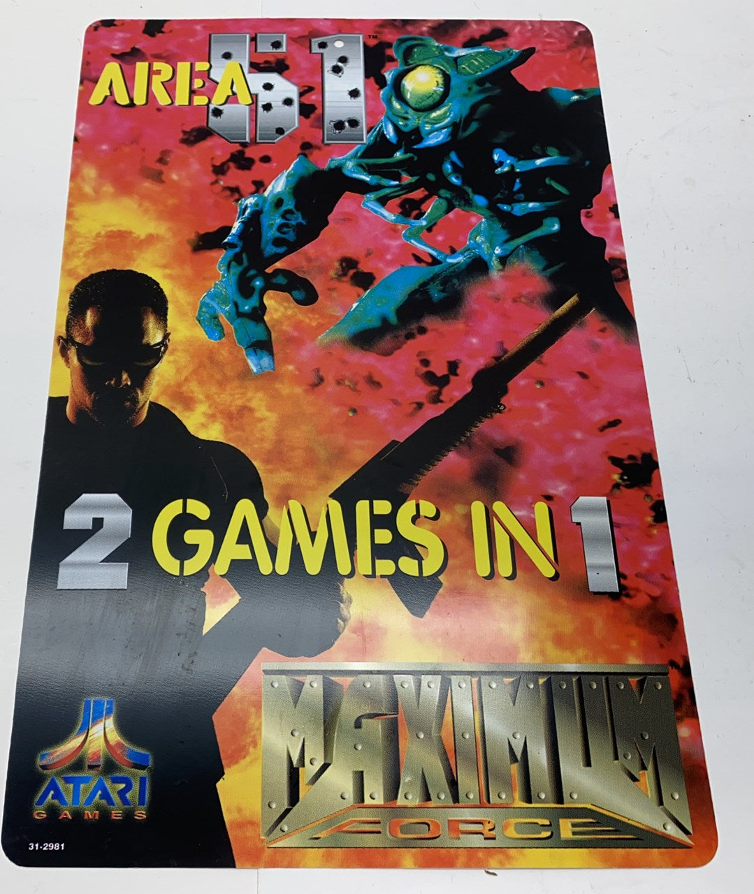 Area 51/Maximum Force Duo Poster