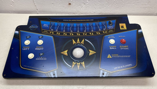 Silver Strike Bowling Control Panel (Dedicated Game)