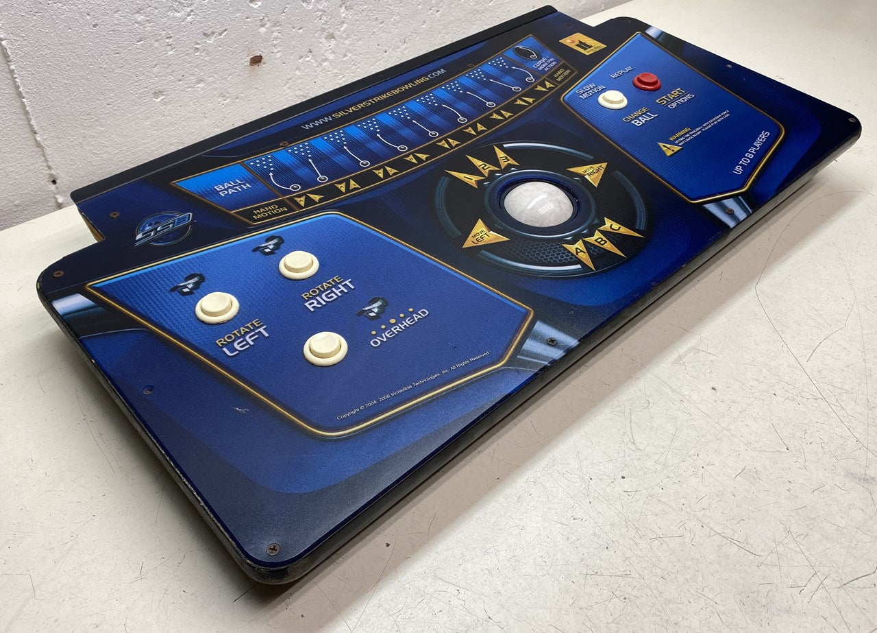 Silver Strike Bowling Control Panel (Dedicated Game)