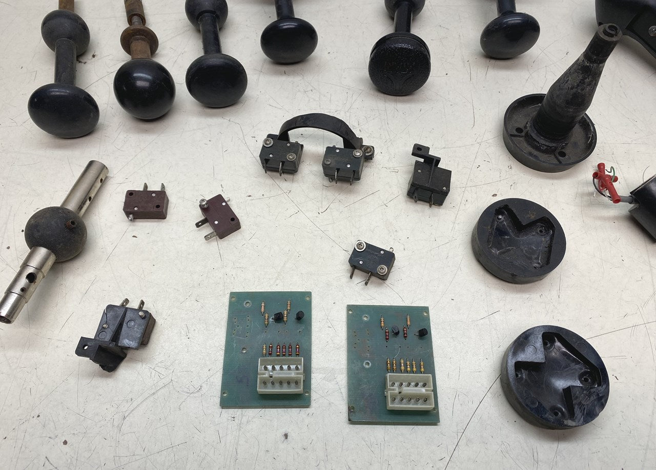 Assorted Joystick Shifter Parts Lot