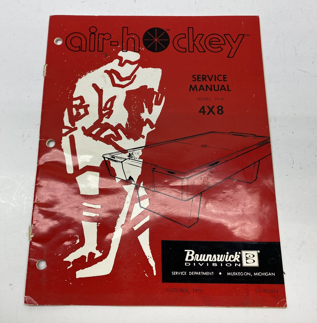 Brunswick Air Hockey (4x8) Service Manual