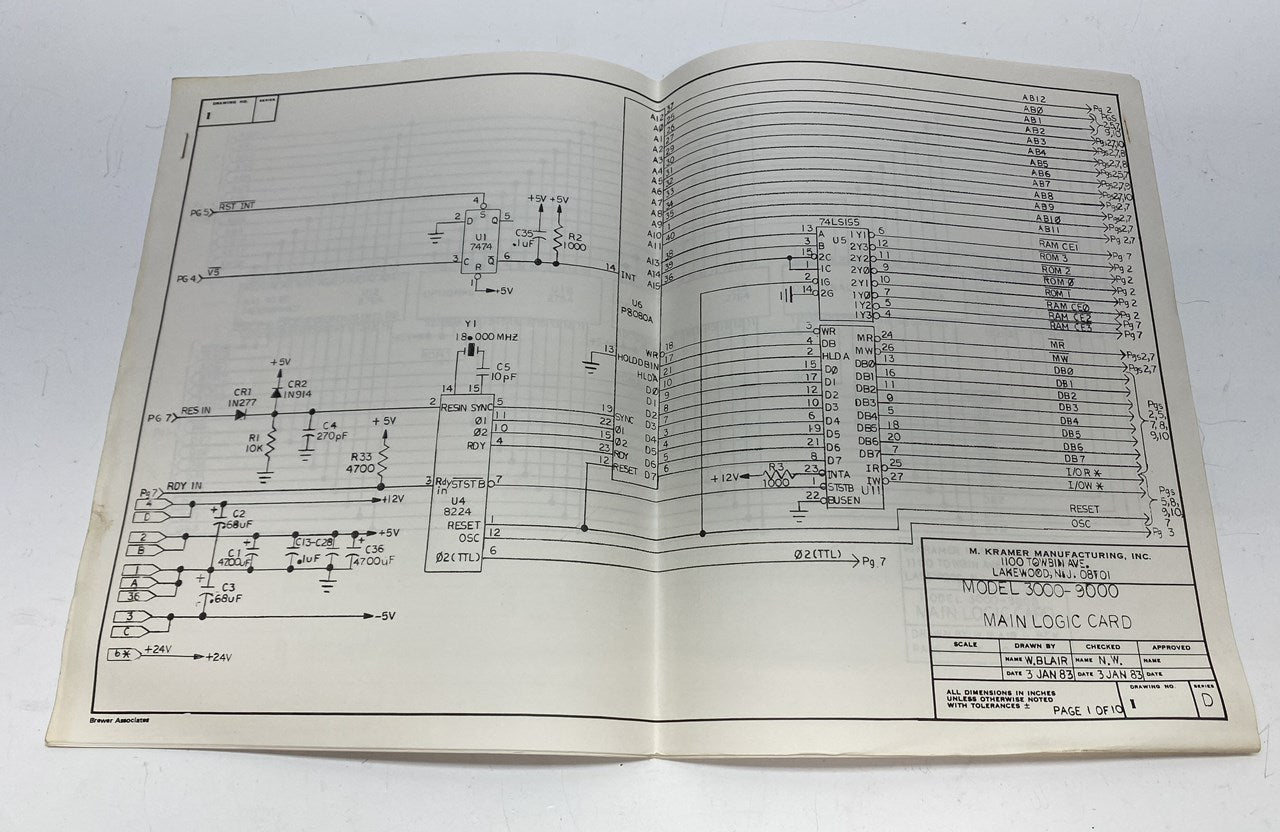 Kramer Board Schematics