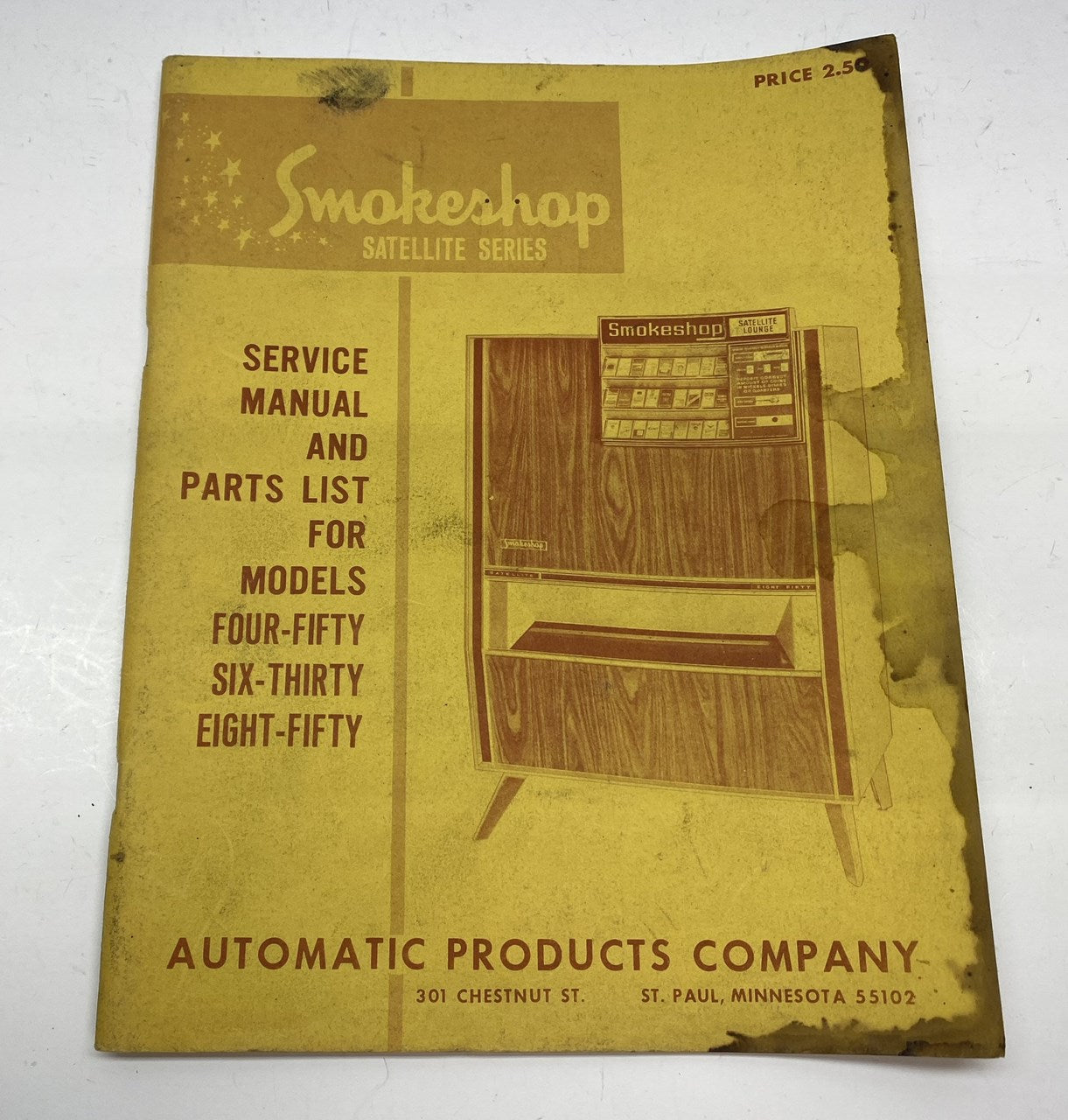 Smokeshop Satellite Series Models 4-50, 6-30, 8-50