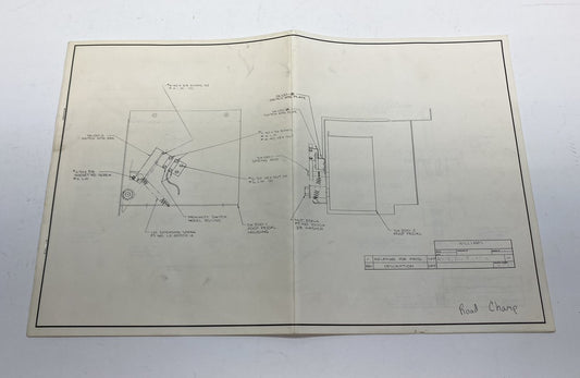 Road Champion Schematics / Drawing Set