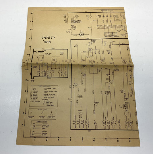 Gayety Bingo Schematics