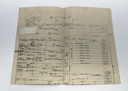 Fruit Cocktail Double Up (Keeney) Schematics