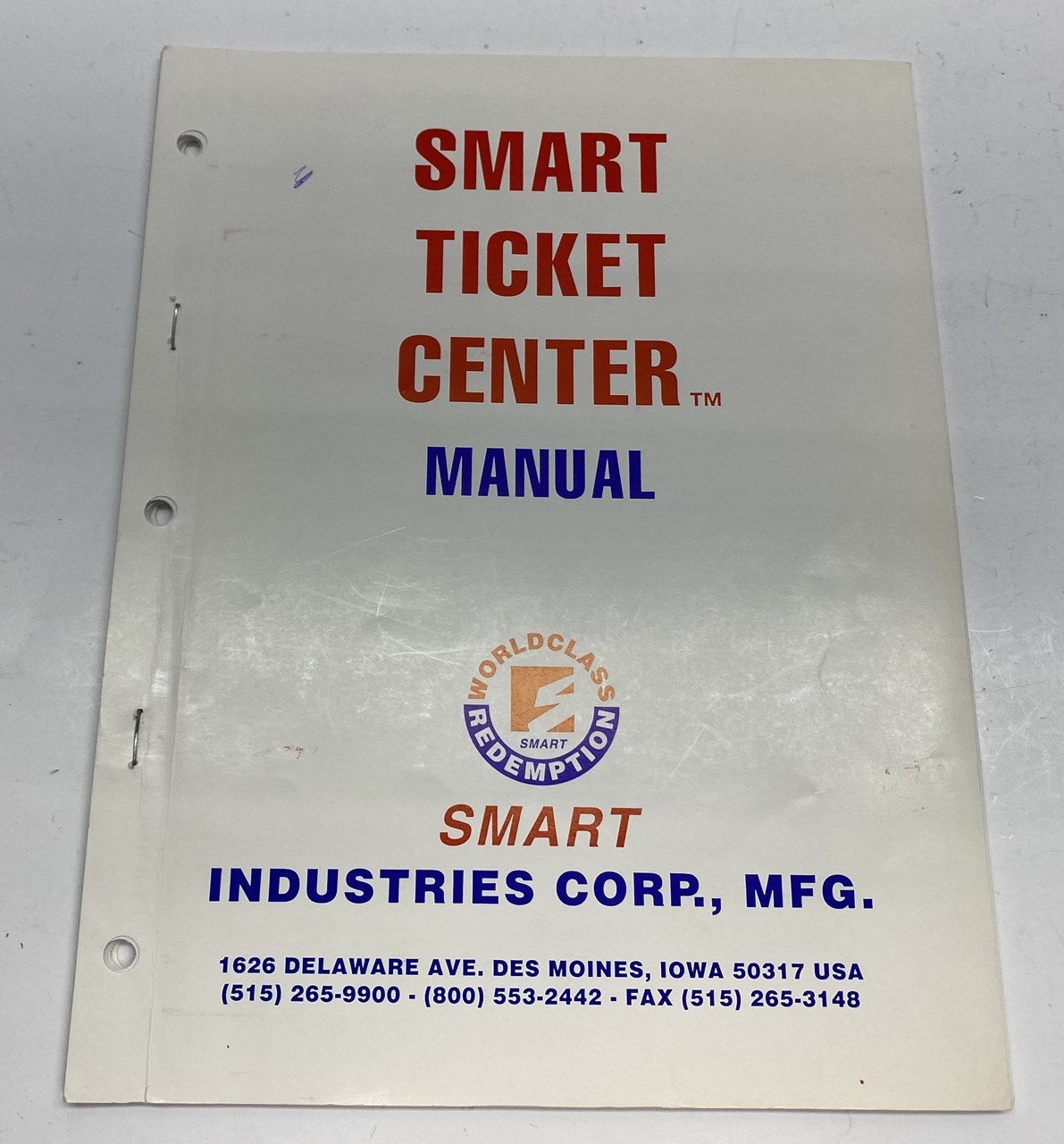 Smart Ticket Center Manual