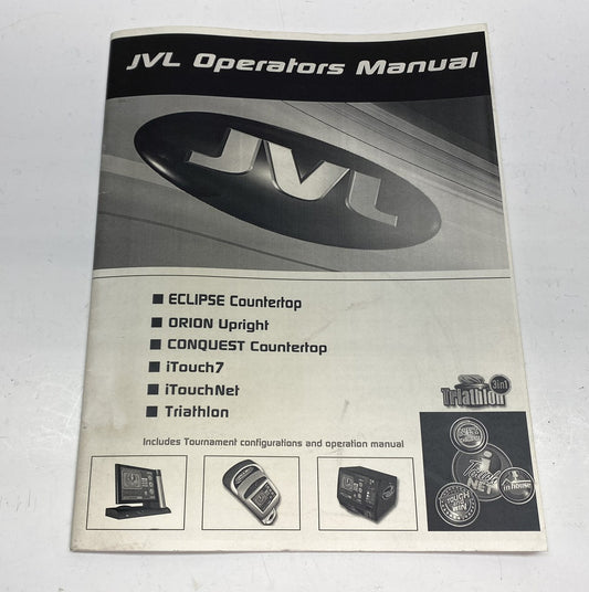 JVL Operators Manual (iTouch8)