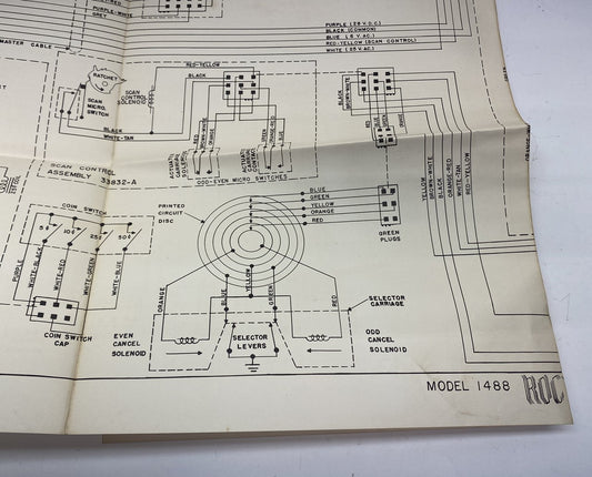 Rock-Ola 1488 Schematics