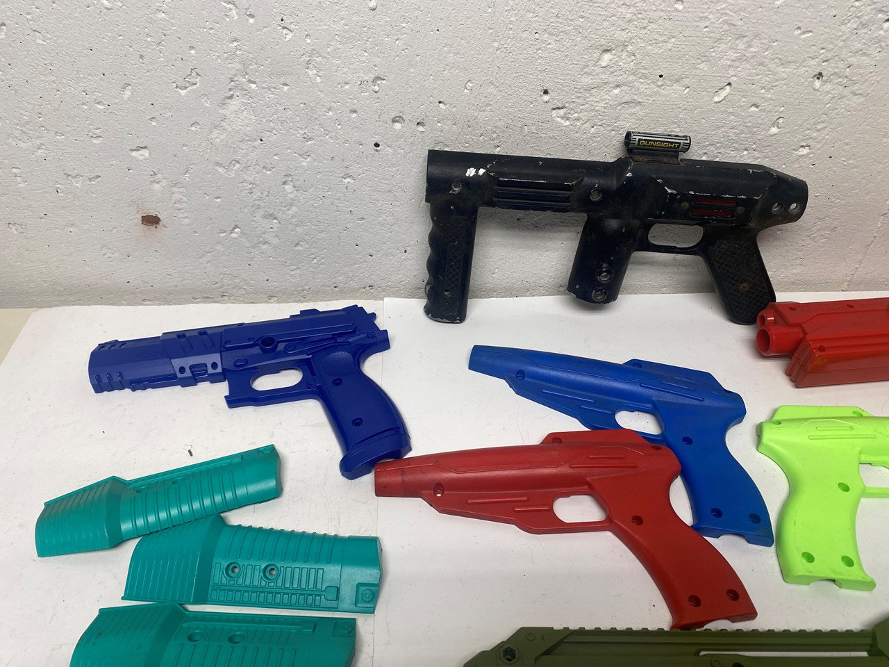 Optical Gun Plastic Shell Lot