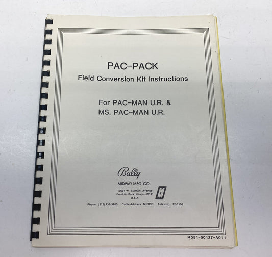 Pac-Pack Field Conversion Kit