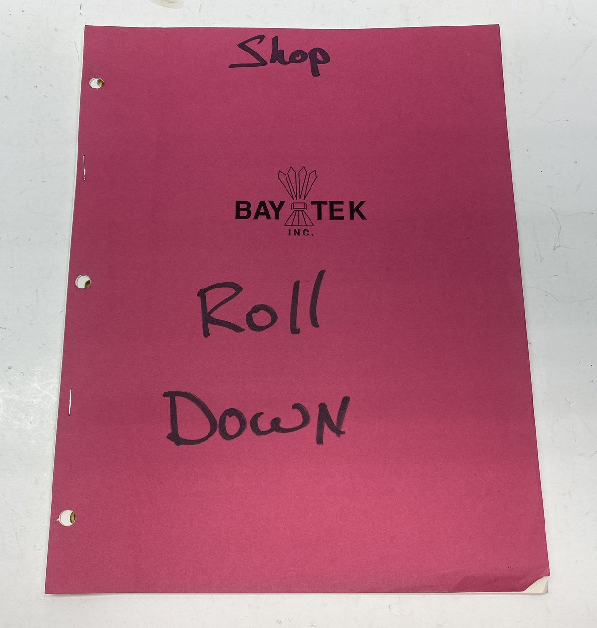 Roll Down (Bay-Tek)