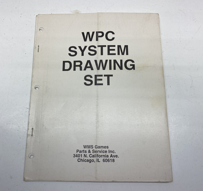 Williams WPC System Drawing Set – QuarterArcade.com