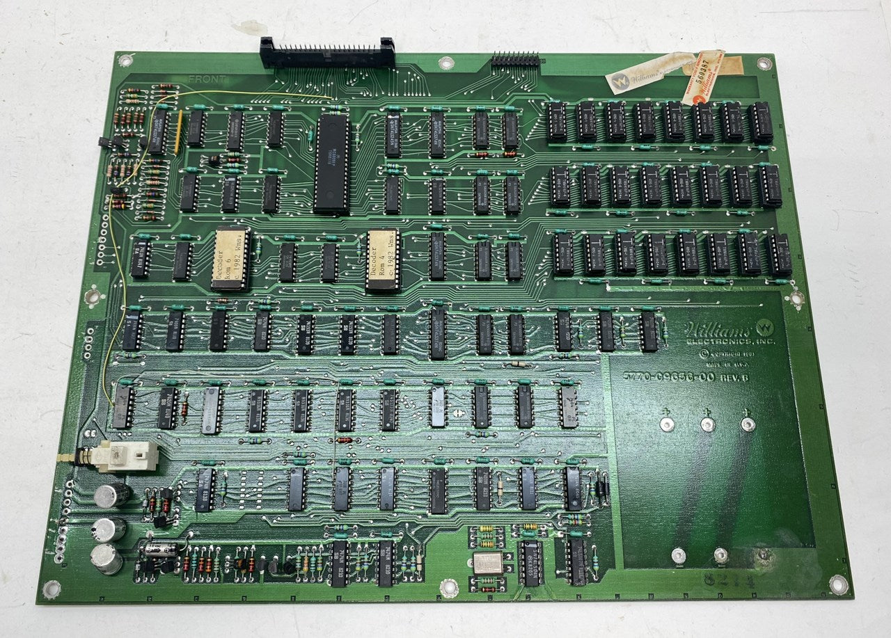 Williams CPU Board, Rev. B