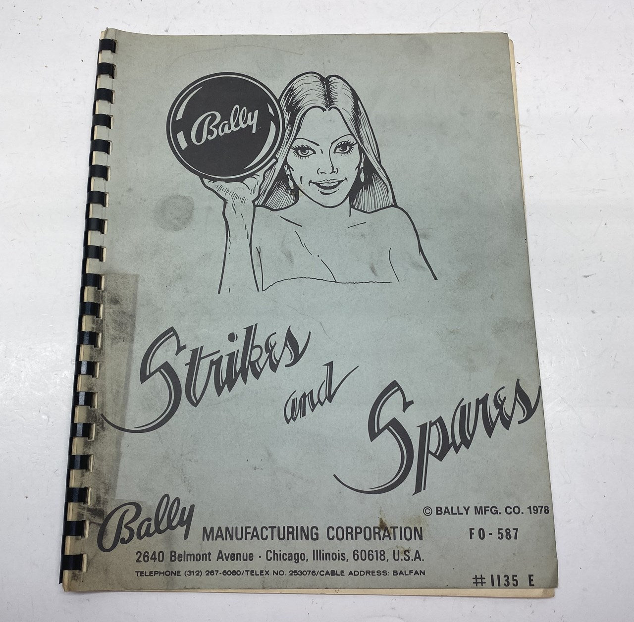 Strikes and Spares (Bally) Manual