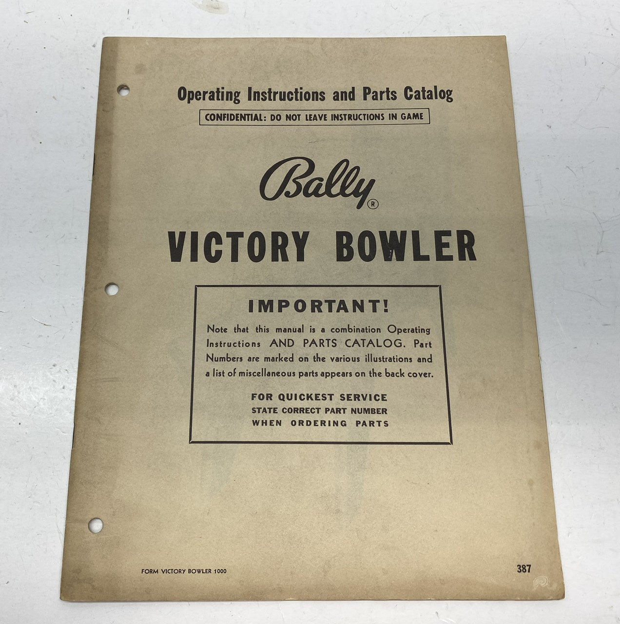 Victory Bowler