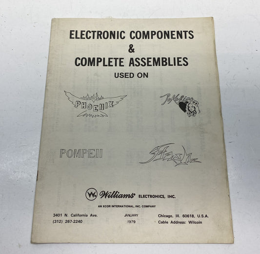 Williams Electronic Components Used on Phoenix...